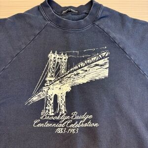 Brandy Melville Brooklyn Bridge Centennial Sweatshirt